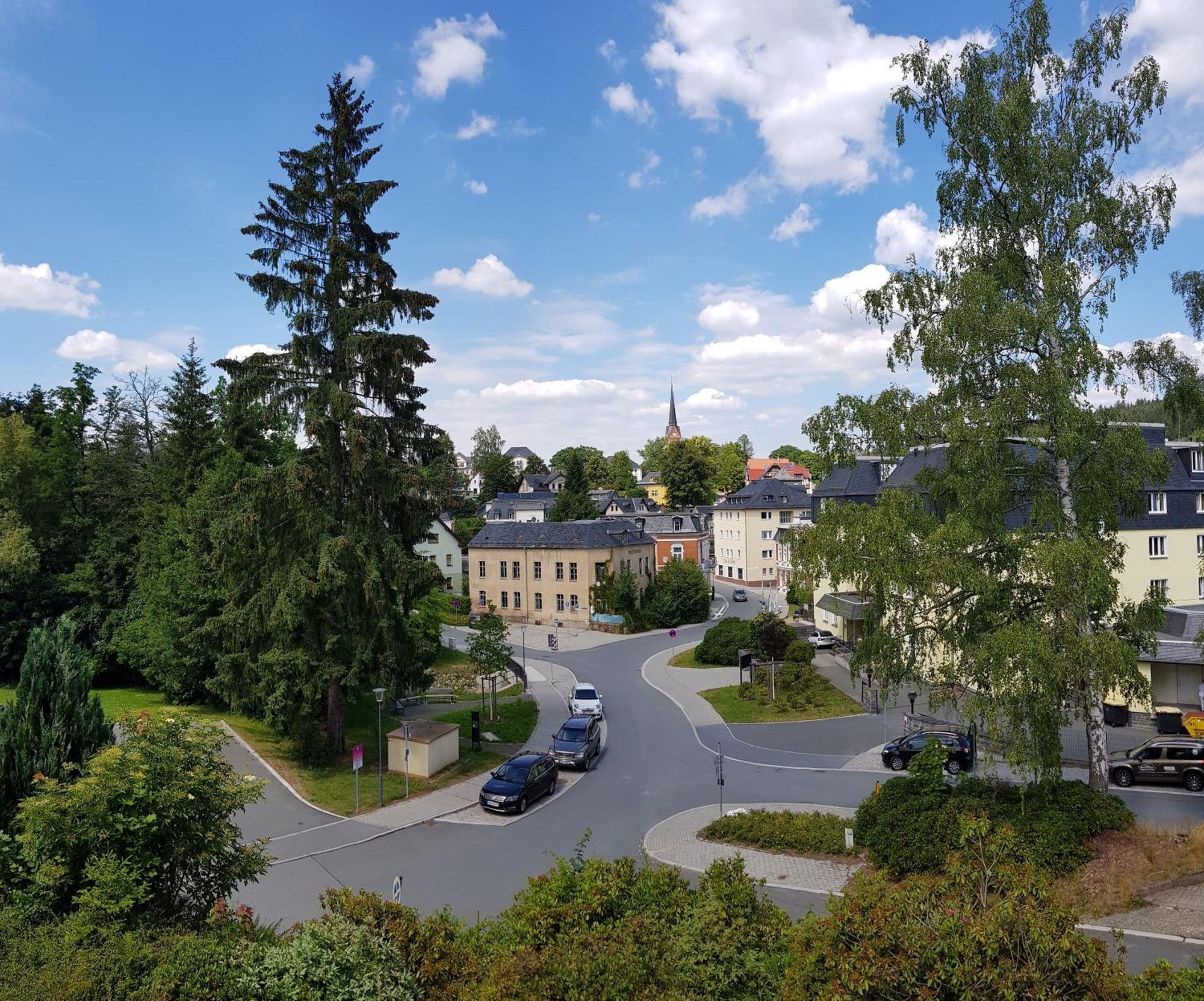 Villa Goldbrunnen Ferienwohnung 3 Bad Elster Eksteriør bilde